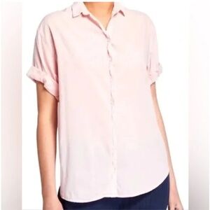 Light pink blouse by Xirena